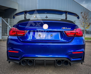 Aileron arrière double couche en fibre de carbone style Vorstein avec finition polie pour <span class=keywords><strong>BMW</strong></span> F80 F82 M3 <span class=keywords><strong>M4</strong></span> GT - Product Image 4