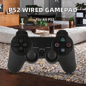 จอยเกมแบบมีสาย อุปกรณ์เสริมสำหรับคอนโทรลเลอร์เกม <span class=keywords><strong>PS2</strong></span> สำหรับจอยสติ๊กและคอนโทรลเลอร์ <span class=keywords><strong>PS2</strong></span> - Product Image 2