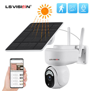 กล้องวงจรปิดอัจฉริยะ <span class=keywords><strong>HD</strong></span> สำหรับภายนอกอาคาร แบบ PTZ รองรับ AI WIFI 4G พลังงานแสงอาทิตย์ ใช้พลังงานต่ำ ตรวจจับความเคลื่อนไหว เซ็นเซอร์ CMOS เชื่อมต่อคลาวด์ พร้อมระบบเสียงสองทาง - Product Image 4