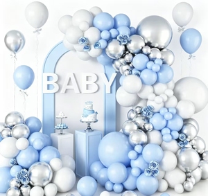 Best-selling Ocean Blue <strong>Balloon</strong> Garland Kit Perfect for Qixi Festival Wedding Confession Girls' Birthday Party Scene Decoration - Product Image 6
