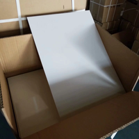 Pas cher a4 auto-adhésif album photo feuilles de pvc blanc