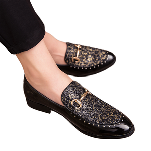 Mocasines Casuales de Negocios para Hombre, los Más Vendidos, de Cuero PU, Zapatos de Vestir para Fiesta, Sin Cordones, con Plantilla EVA, para Otoño, Invierno y Primavera - Product Image 2