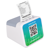 MD718 Système de Paiement TPE 4G Wi-Fi avec Haut-Parleur Cloud pour QR Code Statique, Imprimante Thermique et Nouveau Haut-Parleur – Solutions de Paiement TPV Innovantes