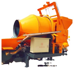 Pompe de coulage de colonnes à structure secondaire, pompe de livraison de matériaux à grosses particules auto-mélangeants, pompe de livraison de béton intégrée avec mélangeur - Product Image 5