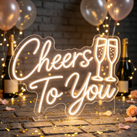 Enseigne néon personnalisée, livraison rapide, enseigne néon sur mesure, enseigne lumineuse pour mariage, joyeux anniversaire, lettres lumineuses, enseigne néon LED personnalisée, logo