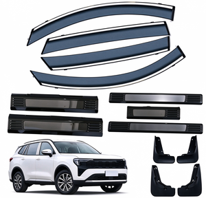 Plaques <span class=keywords><strong>de</strong></span> protection intérieures pour voiture, seuils <span class=keywords><strong>de</strong></span> <span class=keywords><strong>porte</strong></span> extérieurs, déflecteurs <span class=keywords><strong>de</strong></span> <span class=keywords><strong>pluie</strong></span> pour fenêtres, garde-boue pour Ford Territory 2026 - Product Image 1