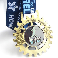 Vente en gros de médailles de pickleball design avec logo personnalisé, médailles vierges marathon en alliage de zinc pour sublimation