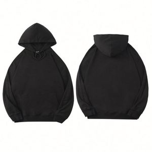 Sweat à capuche zippé en velours 380 g/m² coupe classique, couleur personnalisée, impression numérique du logo, technique brodée, uni, idéal pour l'automne - Product Image 4