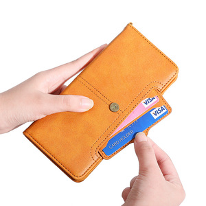 Para <span class=keywords><strong>Samsung</strong></span> S23 <span class=keywords><strong>FE</strong></span> S23 ULTRA Anti-huella digital multifunción tarjeta Split Funda de cuero Compatible <span class=keywords><strong>con</strong></span> teléfono móvil Realme - Product Image 4