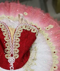 Ballet rouge pour enfants, classique, de haute qualité, 12 pouces, - Product Image 3