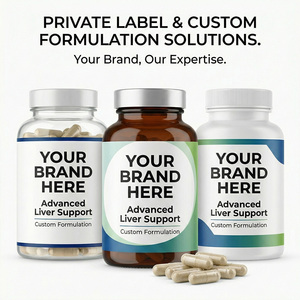 Capsules de santé du <span class=keywords><strong>foie</strong></span> pour adultes végétariens en gros |   Chardon-Marie et Glutathion |   Soutien antioxydant pour la santé du <span class=keywords><strong>foie</strong></span> - Product Image 5