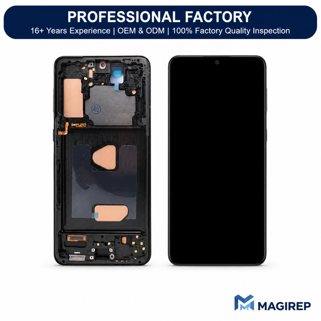 MAGIREP for Samsung S21 Plus LCD Display Incell Touch Screen With Frame Replacement Wholesale Repair Parts Supplier