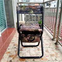Chaise pliante Yangguang extra-large avec dossier, tube en acier de 25 mm, tissu Oxford, capacité de charge de 180 kg, mobilier d'extérieur portable, pêche