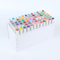 Organisateur de bureau multi-usages en PVC imperméable à cinq couches, modèle classique 2026, pour marqueurs d'art et pinceaux aquarelle