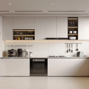 Gabinete de Cocina Modular Moderno Personalizado <span class=keywords><strong>Prima</strong></span>, Lacado, para Uso en Hogar, Hotel o Apartamento - Product Image 2