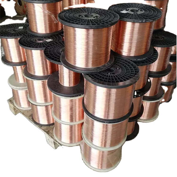 Electrical Industry CCAM CCA Copper Clad Aluminum Wire 0.58mm 0.6mm