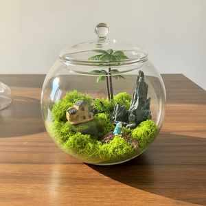 Moderno y Elegante Florero Redondo <span class=keywords><strong>de</strong></span> Vidrio Transparente, Pecera, <span class=keywords><strong>Centro</strong></span> <span class=keywords><strong>de</strong></span> <span class=keywords><strong>Mesa</strong></span> para Decoración <span class=keywords><strong>de</strong></span> Bodas y Hogar - Product Image 3