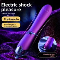 Vibrateur électrique pour femmes, jouet sexuel exclusif pour adultes, gadget de flirt, outil de plaisir instantané, à une touche