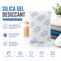 Sachets de gel de silice déshydratant, sachets de silice pour absorber l'humidité des aliments, paquets de silice pour le contrôle de l'humidité