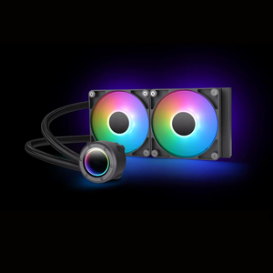 Refroidisseur <span class=keywords><strong>liquide</strong></span> AIO 240 mm efficace 45 CFM LED pour <span class=keywords><strong>PC</strong></span> CPU <span class=keywords><strong>Gamer</strong></span> - Product Image 2