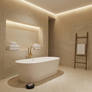 Baignoire autoportante contemporaine Vietnam OEM ODM Conception personnalisée Acrylique Fibre de verre Blanc mat brillant Garantie 2 ans - Product Image 2