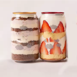 A1 355ml trong suốt Pet nhựa Jar cho soda có ga đồ uống nước trái cây cà phê với nhôm lật Top Nắp - Product Image 5