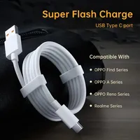 Cable de Carga USB2.0 Tipo C al por Mayor de Fábrica, Cable de Sincronización de Datos USB-A a USB-C Blanco y Duradero para Teléfono Móvil y Tableta