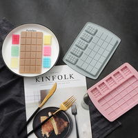 Moule à gaufres en silicone personnalisé, qualité alimentaire, forme ronde pour la fabrication de bonbons maison et la pâtisserie
