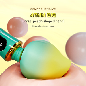 Vibrador AV de 9 Frecuencias con Diseño de Melocotón y Pantalla LCD para Adultos - Product Image 3