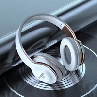 Casque Sans Fil P17 à Succès Transfrontalier Supra-Auriculaire et Circum-Auriculaire, Basses Puissantes, Chipset JL pour Diffusion en Direct, Vente Directe Usine