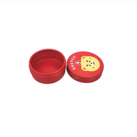 Pot cosmétique en aluminium de 15 ml avec logo personnalisé, bouchon à vis, impression offset, outils de maquillage pour soins de la peau, portable, léger, crème pour le visage