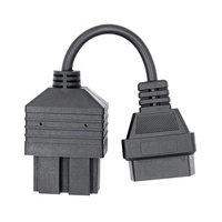 Cable Conector OBDII de 20 Pines a 16 Pines, Herramienta de Diagnóstico Obd1 a Obd2, Compatible con Autos Kia Antiguos, Gran Venta
