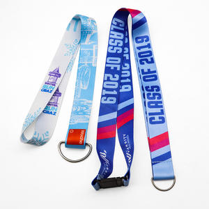 高品質 カスタムロゴ印刷 ポリエステル製 ネックストラップ カスタムロゴ入り ランヤード - Product Image 5