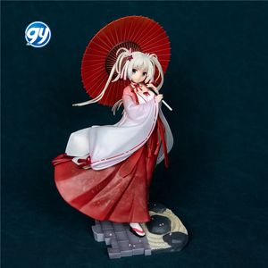 Figura de Anime de Senren <span class=keywords><strong>Banka</strong></span> Miyako Yuzuki Neko Mimi, Modelo de Sacerdotisa, Decoración de Escritorio, Manualidades de Plástico - Product Image 1