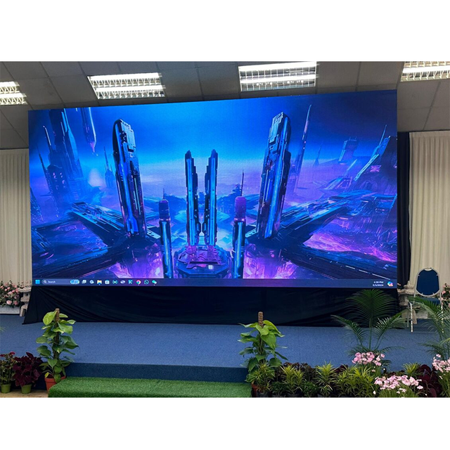 Home Cinema 4k HD Video Wall Controller Microled Video Wall Indoor Micro Led Display P0.9 P1.25 P1.5 P1.8 Cob Led Screen Display