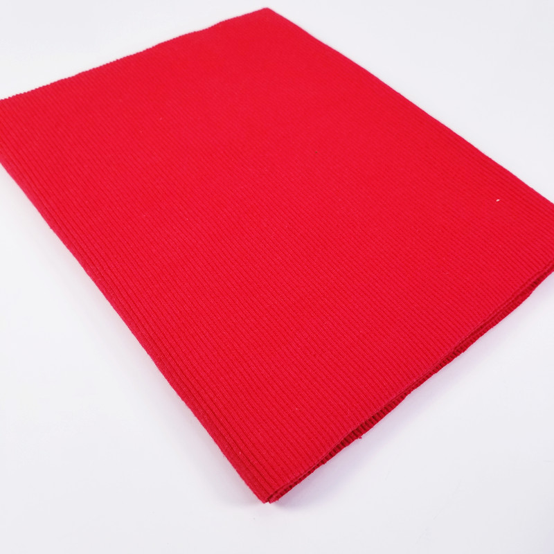 2*2 хлопковая ребристая трикотажная ребристая отделка для аксессуаров одежды
