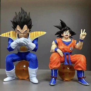 14CM <span class=keywords><strong>Dragon</strong></span> Super Saiyan Goku Vegeta <span class=keywords><strong>Ball</strong></span> Dessin Animé Japonais Recueillir Jouet Statue Anime PVC Figure - Product Image 2