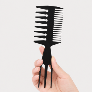 <span class=keywords><strong>Peigne</strong></span> à cheveux professionnel en gros, directement de l'usine : <span class=keywords><strong>Peigne</strong></span> à démêler, <span class=keywords><strong>Peigne</strong></span> à effet lisse, <span class=keywords><strong>Peigne</strong></span> en plastique en forme d'arête de poisson, <span class=keywords><strong>Peigne</strong></span> 3-en-1 en forme d'arête de poisson - Product Image 3