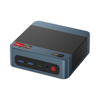 Mini PC para Juegos BOSGAME P3 Lite con Ryzen 7 6800H, Radeon 680M, 32 GB de RAM DDR5, SSD PCIe 4.0x4 de 1 TB, Triple Pantalla, USB4, 8K