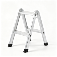 Échelle pliante en aluminium pour jardin et verger, type A, pour la taille des arbres en extérieur