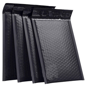 Venta al por mayor Polly Reciclado Negro Blanco Negro Púrpura Plata Rosa Marrón Rojo Azul Verde Púrpura Oro Blanco Rosa Oro Burbuja Mailer Bolsa - Product Image 2