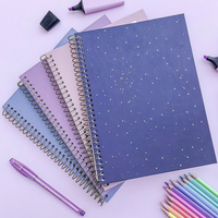 Nuevos Cuadernos Espirales Personalizados para Niños con Cubierta de PP con Impresión en Dorado y Opciones de Cosido con Hilo - Lindos Cuadernos para Estudiantes