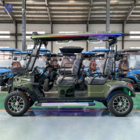Voiture de tourisme tout-terrain CAMP à 4 places, avec batterie au lithium 72V, voiturette de golf électrique