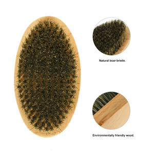 Brosses et peignes à barbe pour hommes, Logo personnalisé, organique, poils <span class=keywords><strong>de</strong></span> bobo, plage, en bois, noir, vente en gros, livraison gratuite - Product Image 2