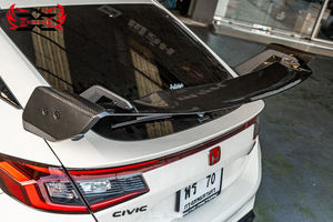 ปีกท้ายรถคาร์บอนไฟเบอร์แห้งปีก FL5ด้านหลังสำหรับ Honda <span class=keywords><strong>Civic</strong></span> <span class=keywords><strong>Civic</strong></span> ปีกตรงหางเป็ด - Product Image 6