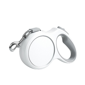 Large Size 16ft Retractable <strong>Dog</strong> Leash with Plastic Handle <strong>Hands</strong>-<strong>Free</strong> <strong>Walk</strong> and Reflective <strong>Belt</strong> - Product Image 1