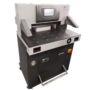 Taglierina Elettrica Idraulica Programmabile per Carta, Professionale, Veloce, <span class=keywords><strong>Formato</strong></span> <span class=keywords><strong>A4</strong></span>/A3, Misurazione Regolabile per Taglio Efficiente della Carta - Product Image 1