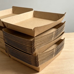 Cajas de Comida Desechables al por Mayor, Cajas de Kraft para Ensaladas y Bento, Caja para Hamburguesas - Product Image 2