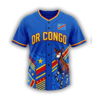 Nouvelles tenues tendance pour hommes, maillot du Congo, vêtements pour hommes, maillot de football pas cher