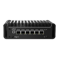 SII-ADLN--6L 6 LAN 2.5GbE I226V DDR5 Max 32GB HD Type-C 5*USB TF TPM Optional 12V Mini-Firewall-Router